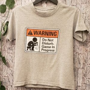 WARNING Do Not Disturb...T-SHIRT (S)